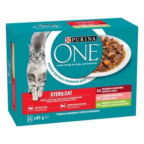 Purina One Sterilcat Karma mokra dla dorosłych kotów 6X(12 x 85 g)