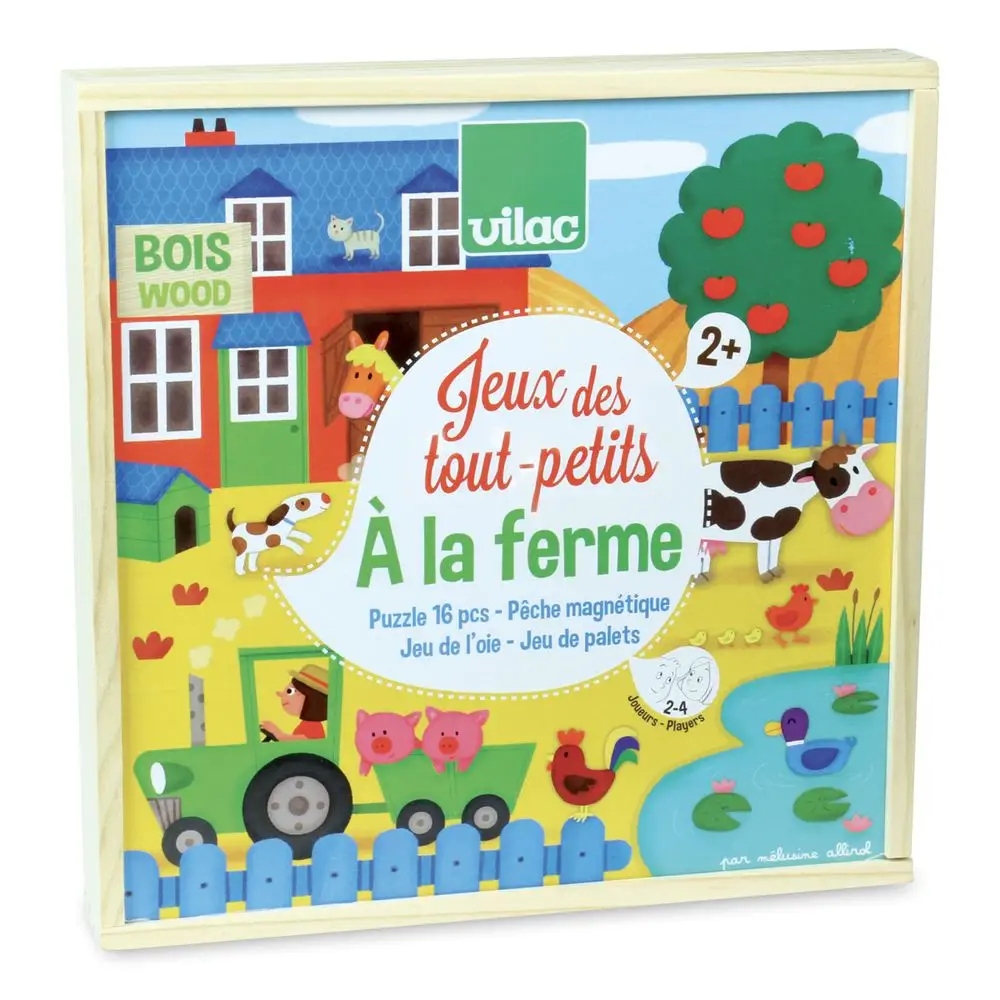 Desková hra Farma Tiny Tots Vilac