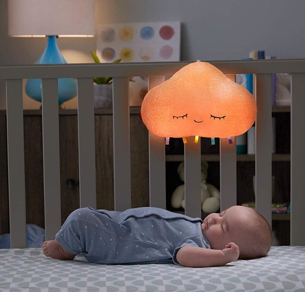 Senna CHMURKA usypiacz do łóżeczka FISHER PRICE efekty dźwięk światło GJD44 Materiał plastik tkanina