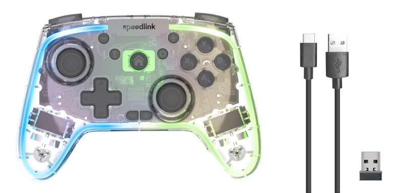 Kontroler Bezprzewodowy Speedlink Rait Nx Rgb