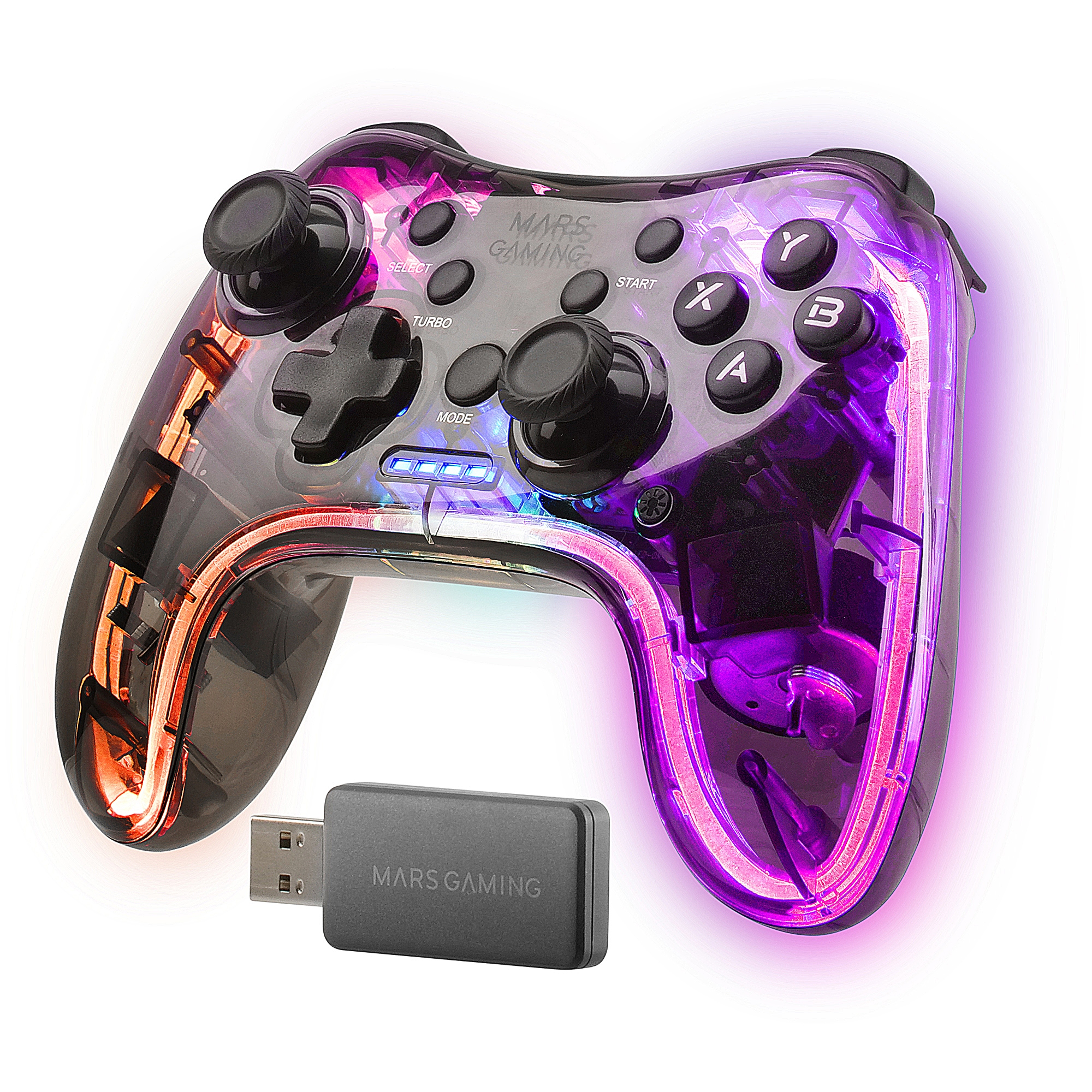 MarsGaming MGP-24 bezprzewodowy gamepad 2.4GPRO
