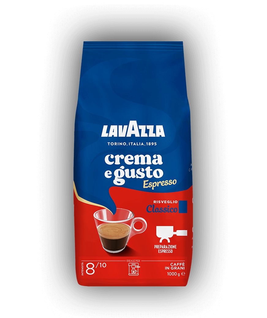 Levně Káva zrnková Lavazza Crema e Gusto Classico 1000 g přímo z Itálie