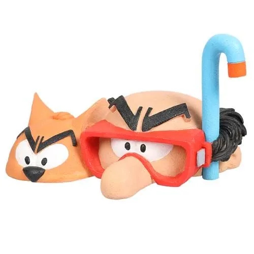 Levně Ebi Aqua Della Šmoulové Dekorace akvária Gargamel a potápěč Azrael