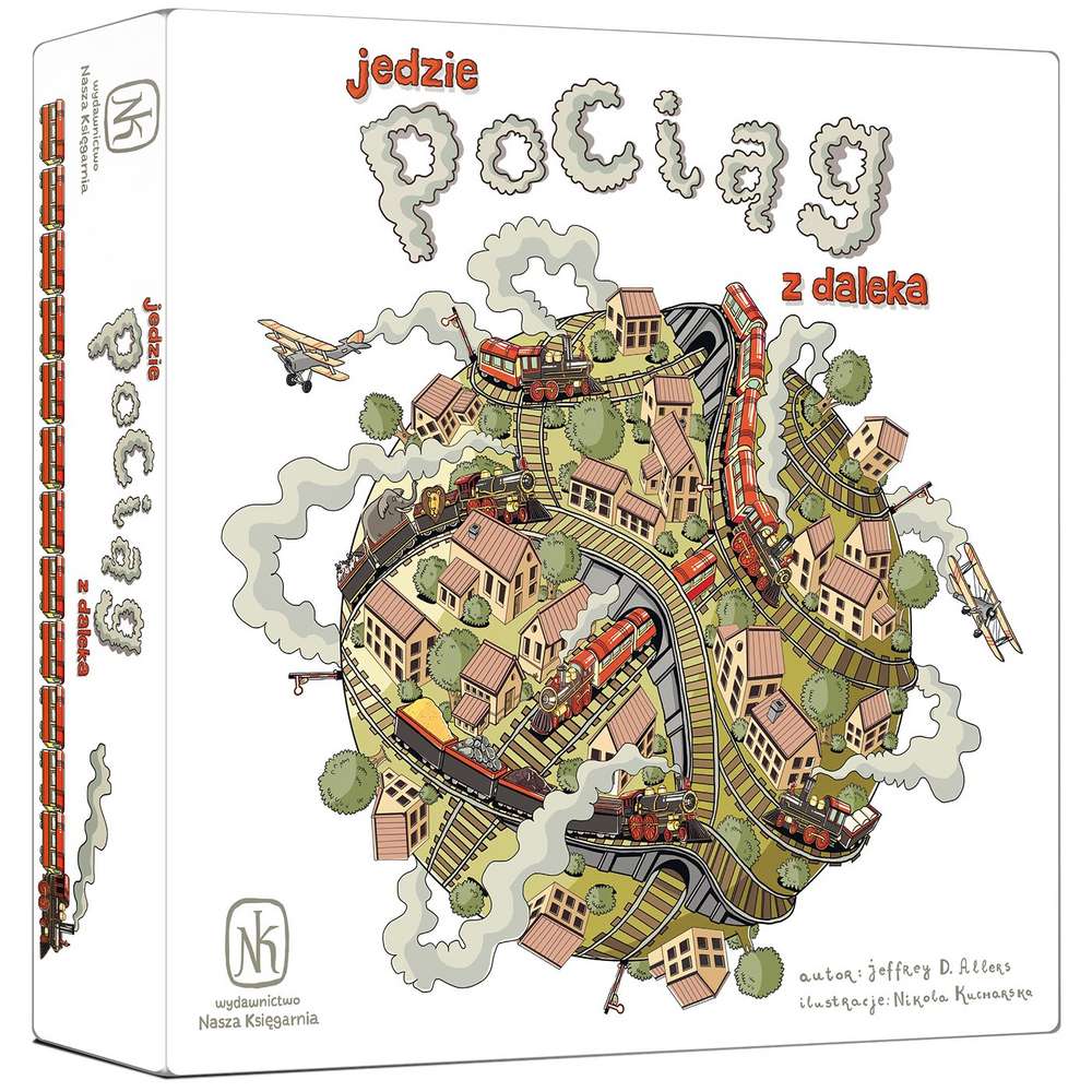 Gra planszowa Jedzie pociąg z daleka Nasza Księgarnia