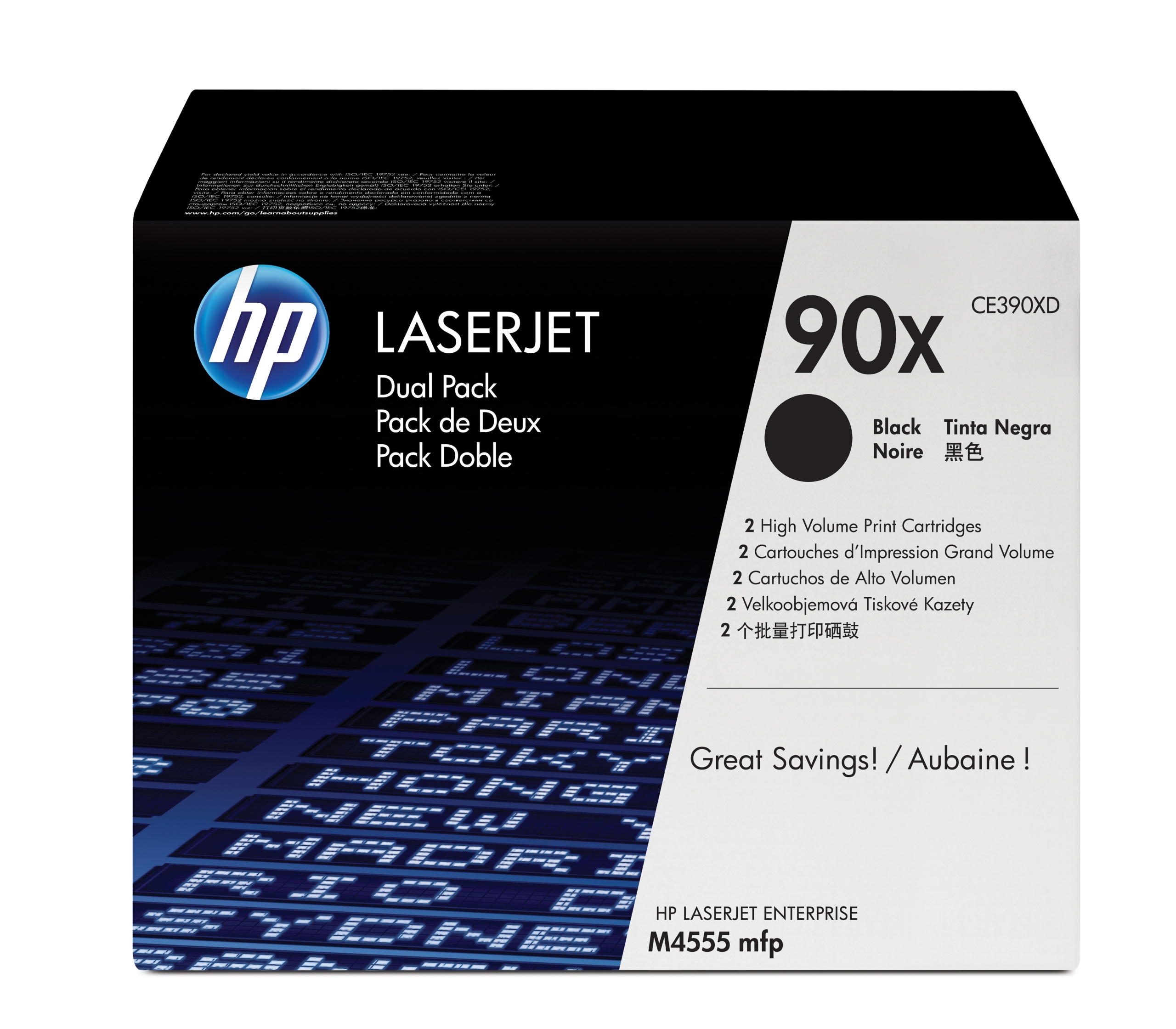 Hp 90X čierny toner (CE390XD) originál