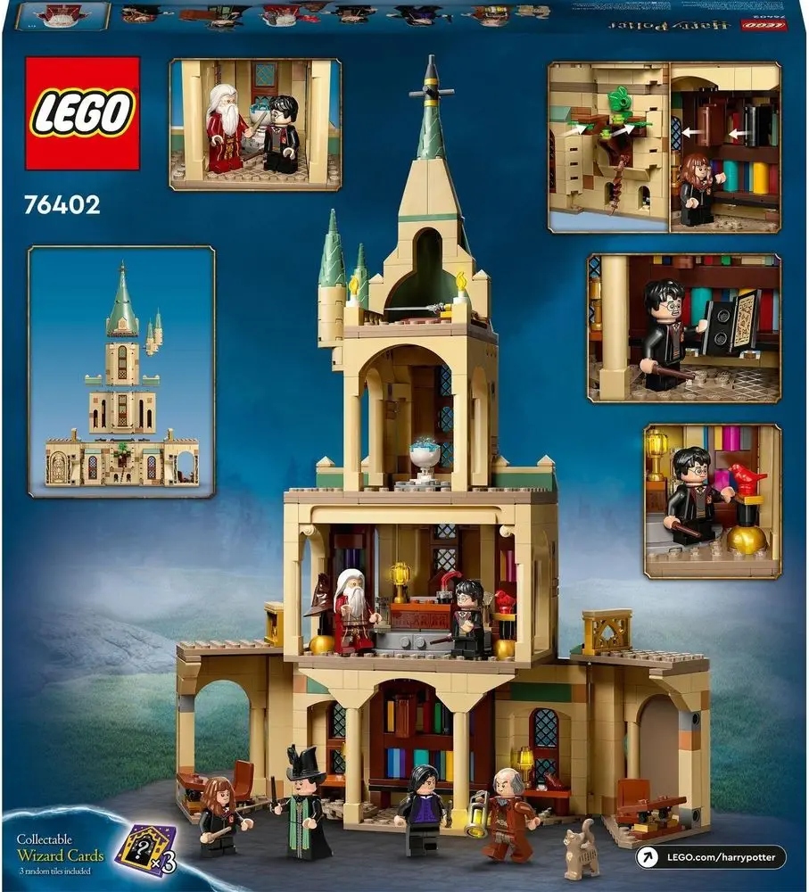LEGO Harry Potter 76402 Komnata Dumbledore’a - Zestaw z Minifigurkami Wiek dziecka 8 lat +