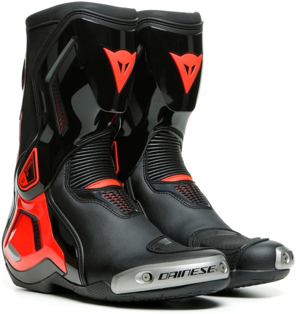 Motocyklové topánky Dainese Torque 3 Out Čierna/Červená fluo 40