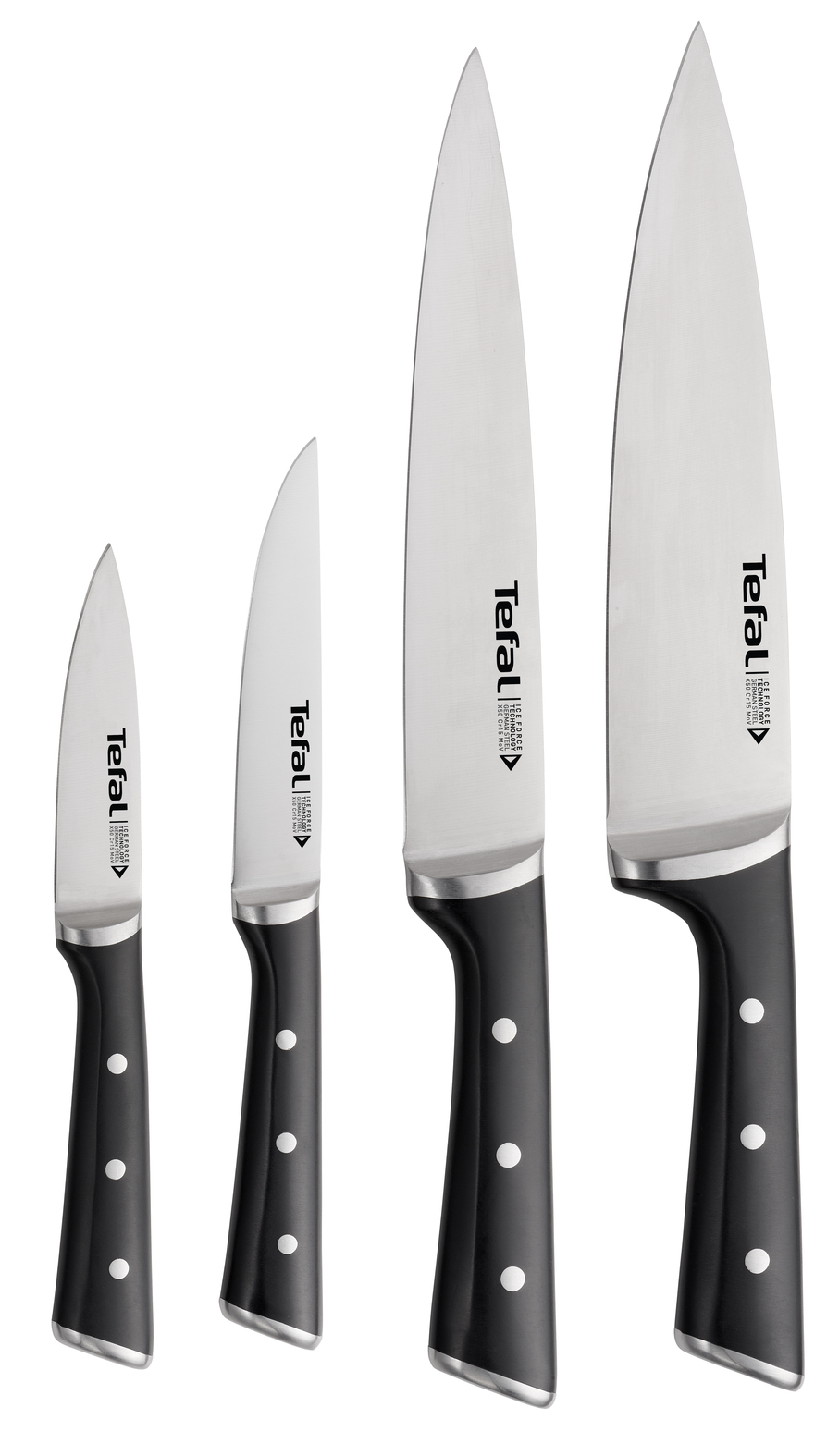 Sada nožov Ice Force Tefal 9/11/20/20 4el nerezová oceľ