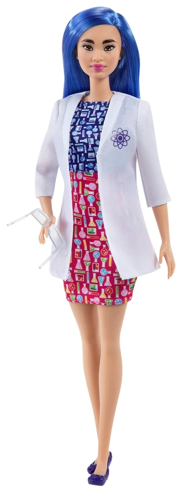 Mattel Barbie Możesz Być kim chcesz Naukowiec DVF50 Kariera Marka Mattel