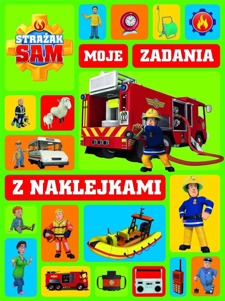 

Strażak Sam. Moje zadania z naklejkami w.2022