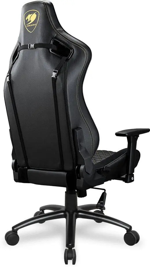 COUGAR Fotel Gamingowy Outrider S Royal, Czarno-Złoty — 15