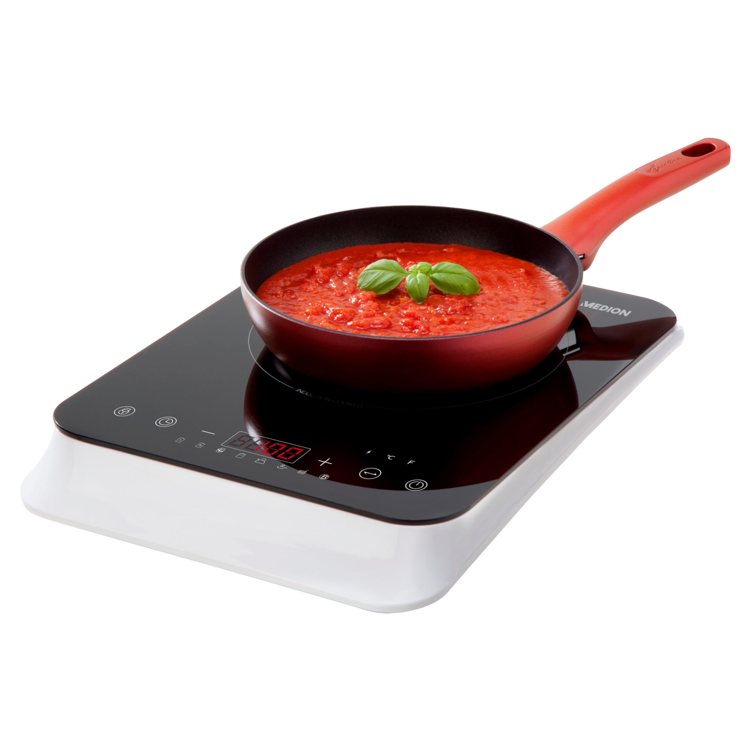 Przenośna Kuchenka Płyta Indukcyjna MD18490 2000W Timer 8 Programów