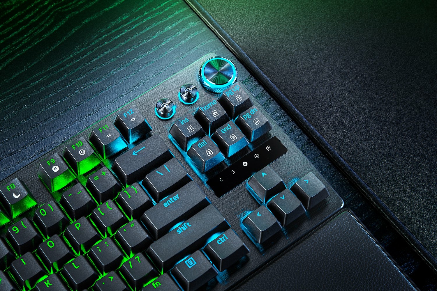 RAZER Klawiatura Gamingowa Przewodowa Huntsman V3 Pro Tenkeyless, układ US — 5