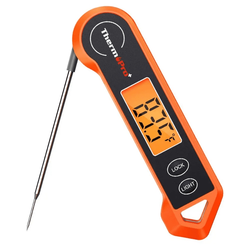 Profesjonalny Termometr Kuchenny Obrotowy LCD Składany IP6 ThermoPro TP-19H