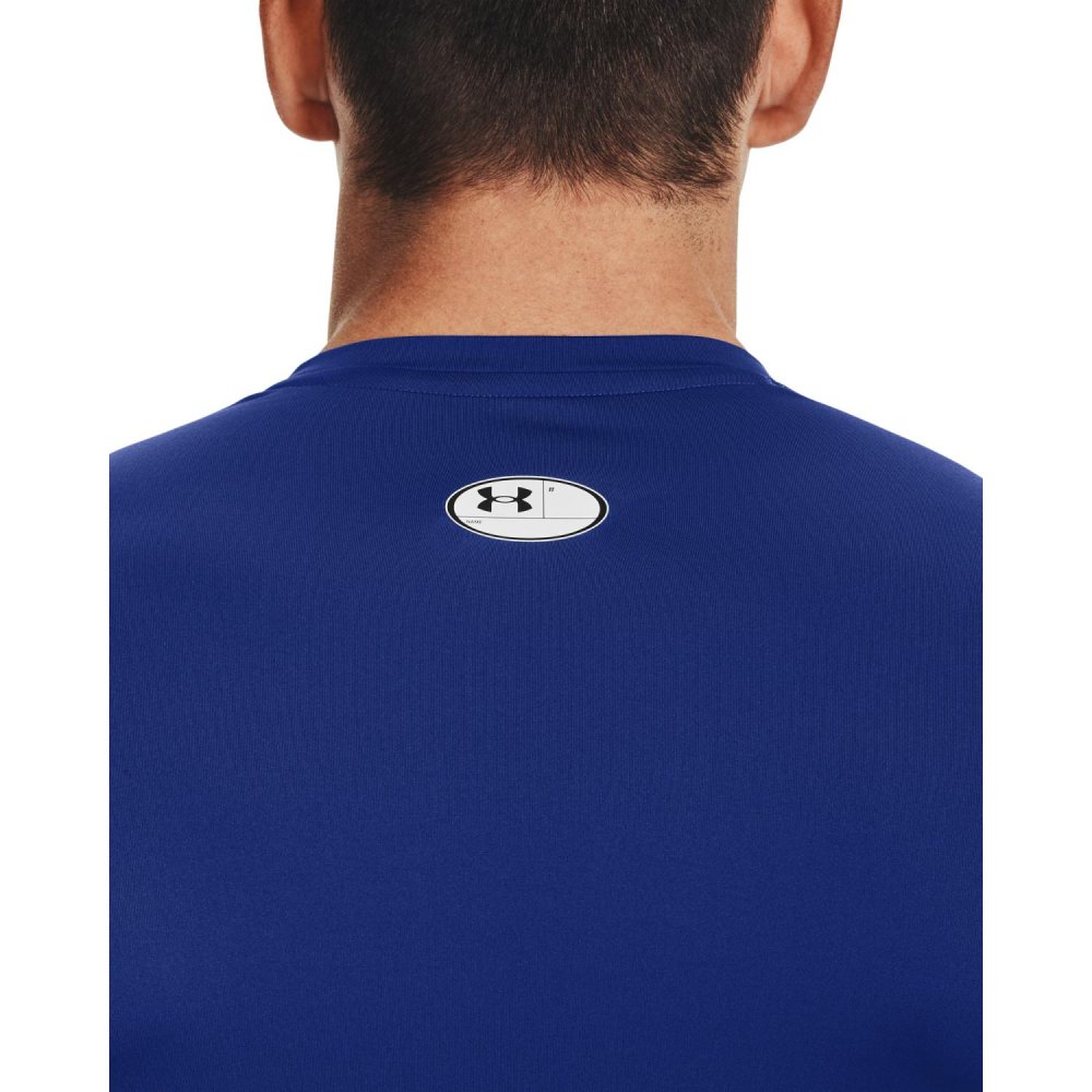 Under Armour Tričko Ua Hg Armour Comp Ls-blu modrá