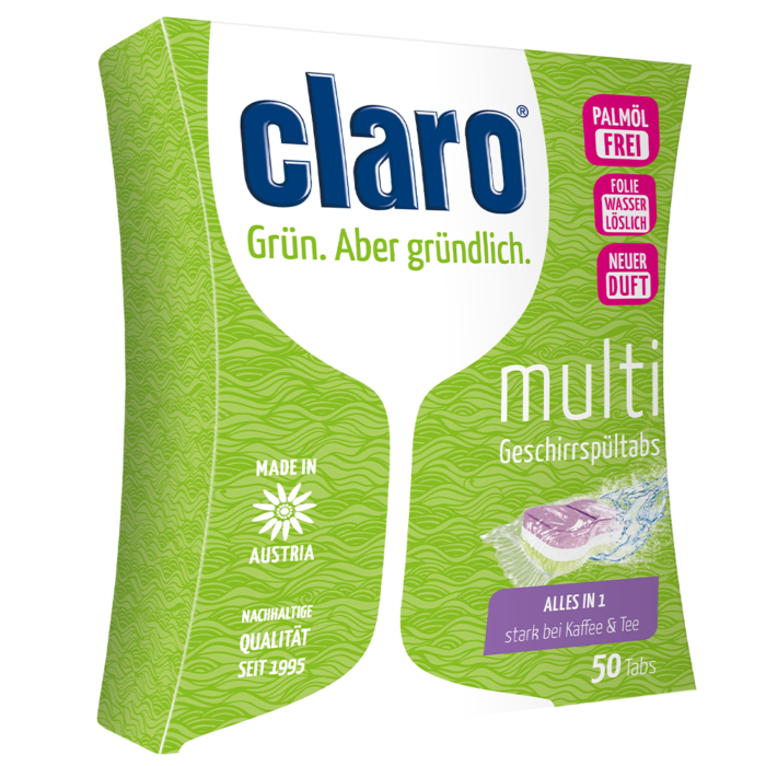 Levně Tablety do myčky Claro , 50 kusů