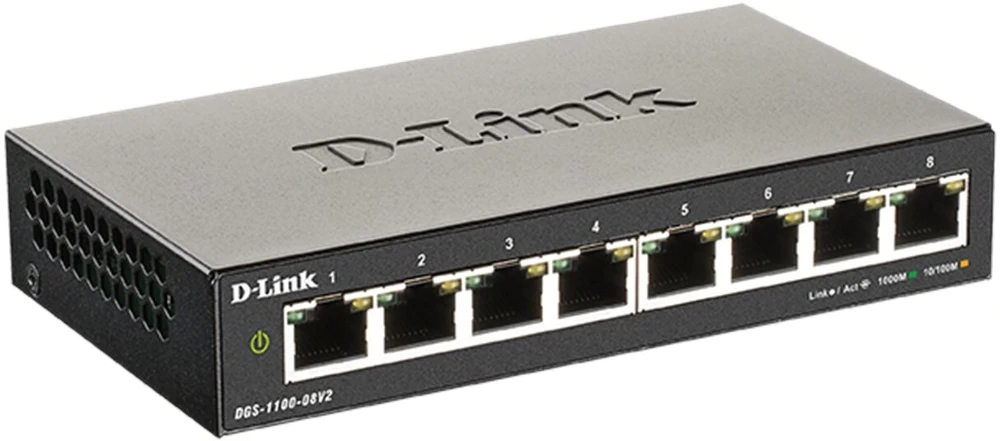 D-LINK 8-Port Gigabit Smart Managed Switch — 3