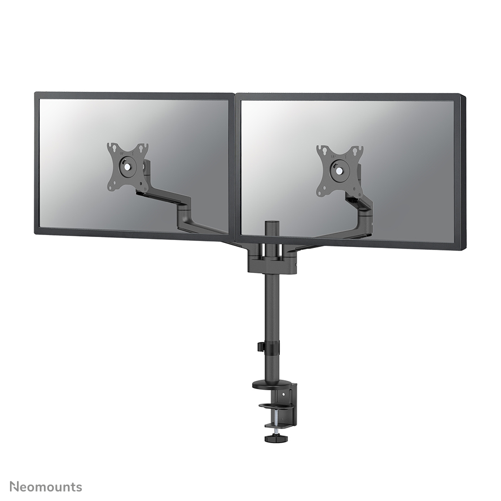 Neomounts By Newstar DS60-425BL2 uchwyt biurkowy 2x17–27" czarny