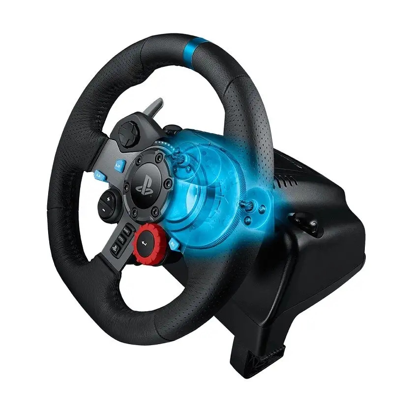 KIEROWNICA LOGITECH DRIVING FORCE G29 SKRZYNIA BIEGÓW PEDAŁY PS4 PS5 PC GRA Marka inna