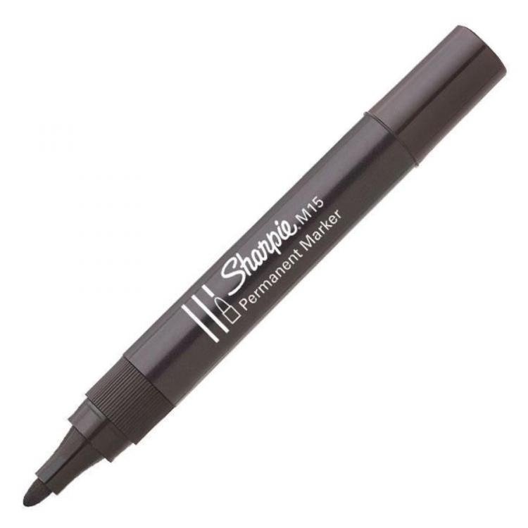 MARKER SHARPIE PERMANENT M15 CZARNY OK (12) 2117