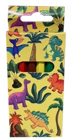 

Kredki mini zestaw kredek kolorowe Dinozaury 6 szt