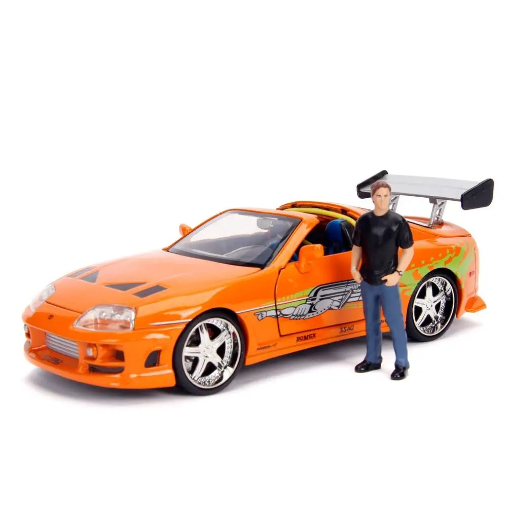 Model Auta Fast&Furious Rychle a zběsile Toyota Supra Figurka Briana