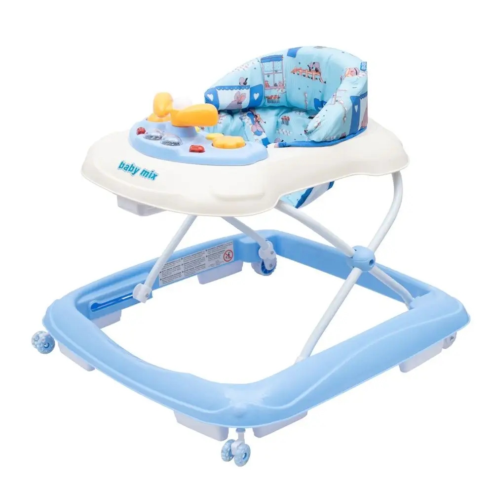 

Baby MIX Chodzik Z Kierownicą Silikonowe Kółka