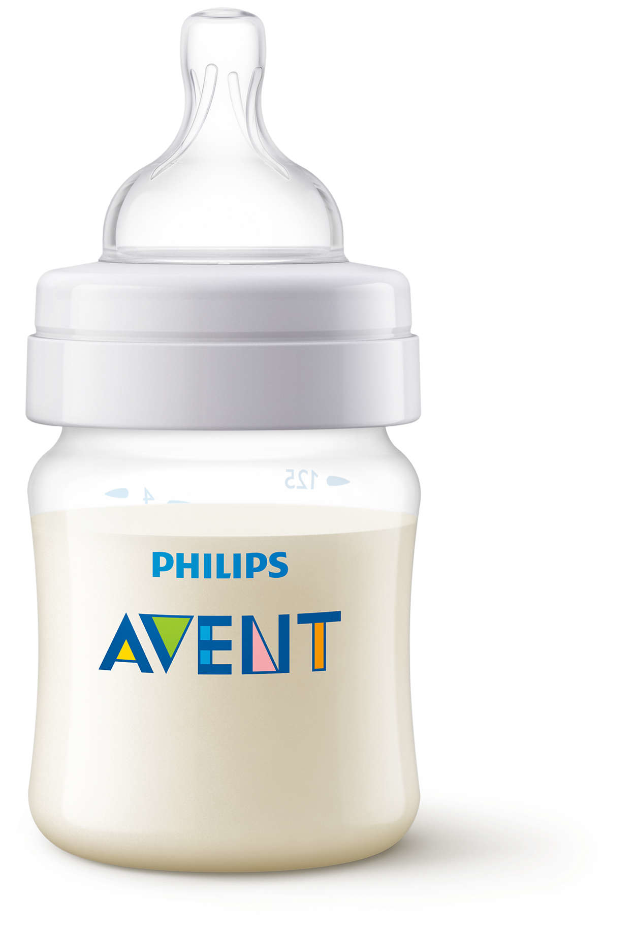 PHILIPS AVENT BUTELKA ANTYKOLKOWA 125ML WYPŁYW DLA NOWORODKA 0M+ SCY100/01 Marka Philips Avent