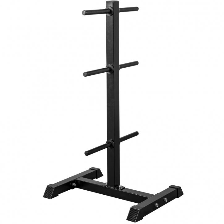 Gorilla Sports 200 kg Stojak na obciążenia jednoczęściowy Czarny NrG68