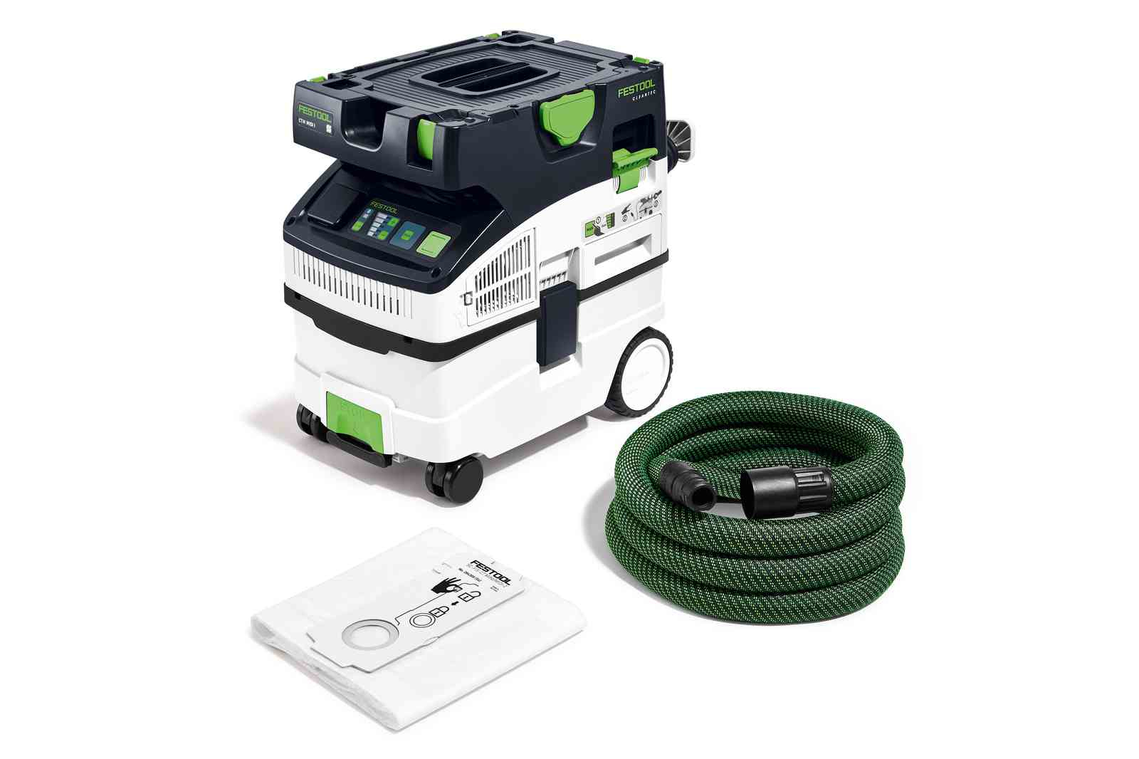 Festool akumulátorový vysavač Cleantec Ctlc MIDI I-Basic 577066
