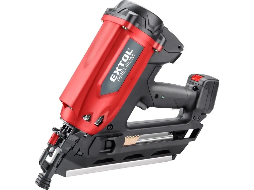 Klincovačka na konštrukcia Extol Premium (8894580) plynová, 80J, aku
