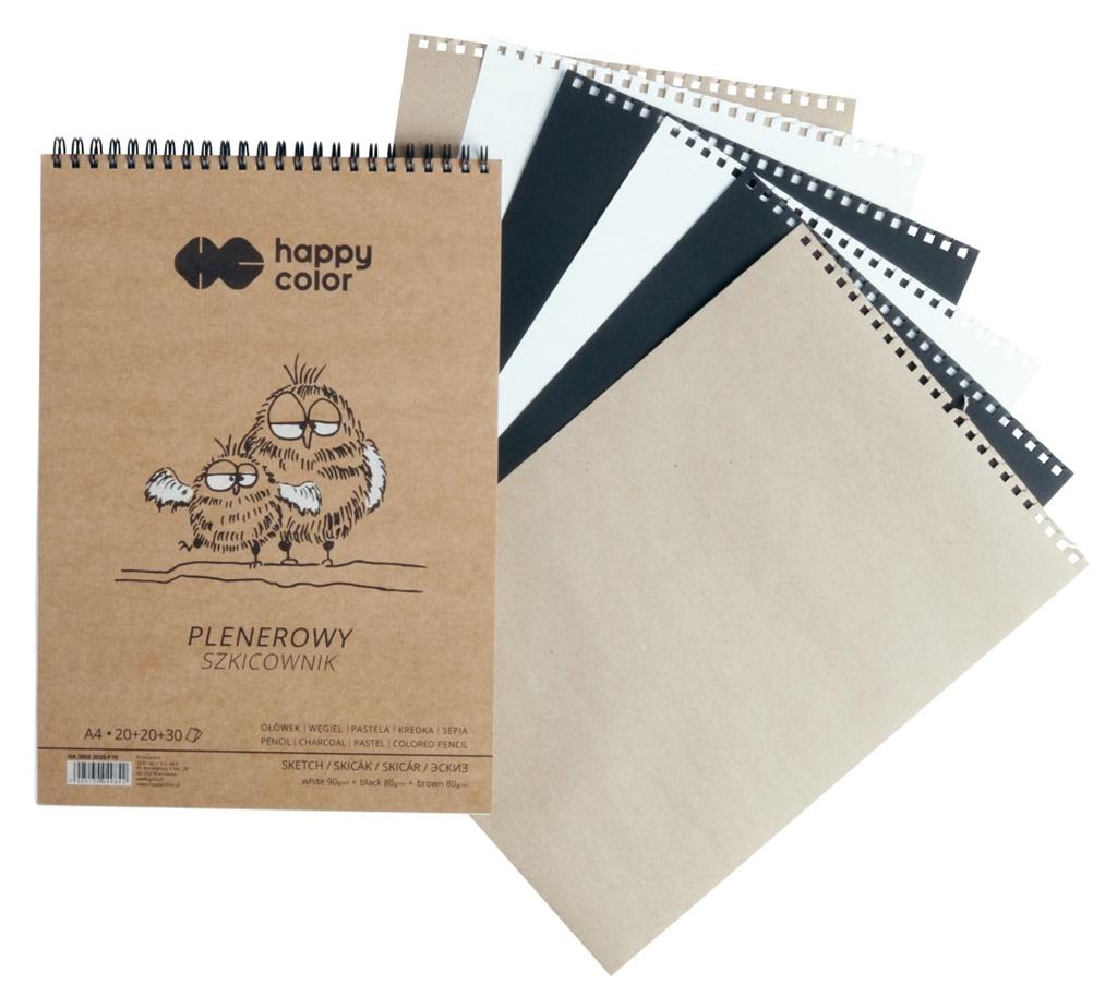 Blok szkicownik A5 Happy Color