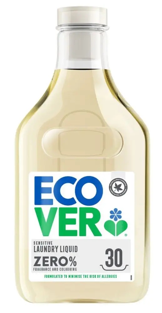 Levně Ecover prací gel Zero 30 praní, 1,5 l