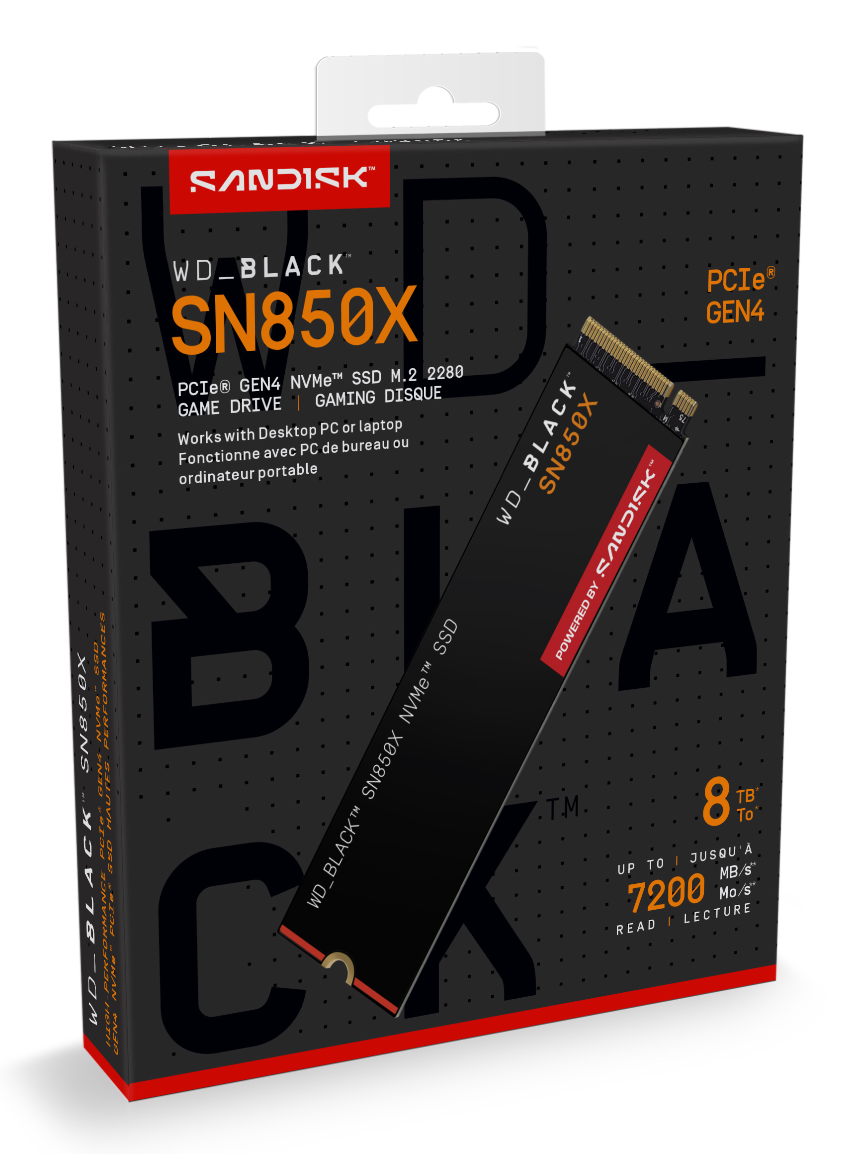 WD SSD Black SN850X (M.2 2280, 8TB, PCIe Gen4 x4 NVMe) — 11