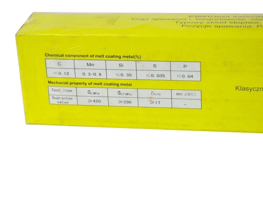 elektrody spawalnicze 3,25mm/5kg G74201 — 10