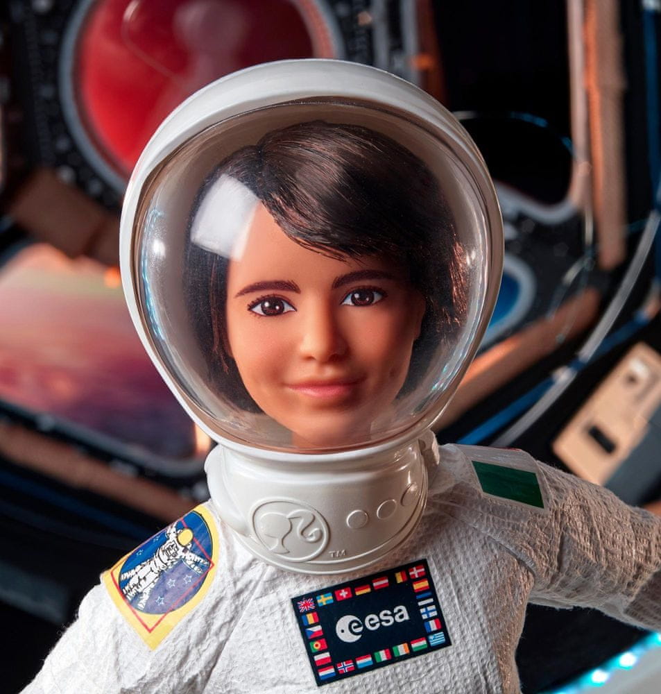 Barbie Lalka Astronauta Samantha Cristoforetti GTJ81 Płeć dziewczynki