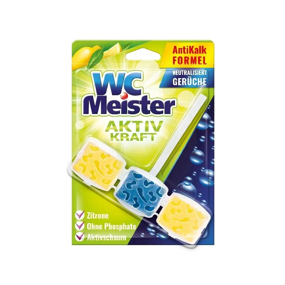 WC Meister Zitrone Zawieszka WC 45 g DE — 2