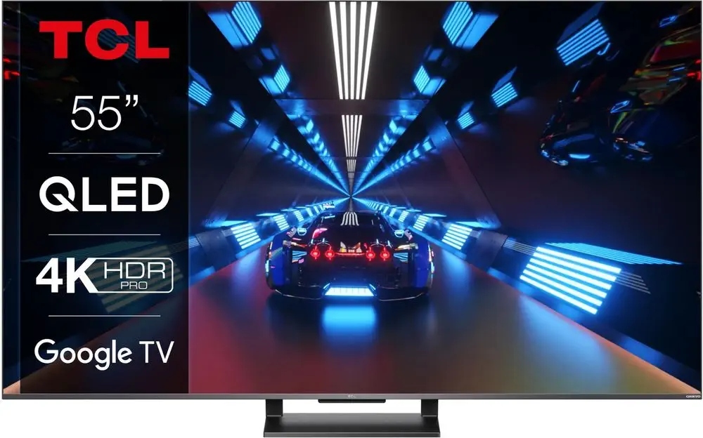 

Telewizor Qled Tcl 55C735 55" 4K Uhd czarny 144Hz