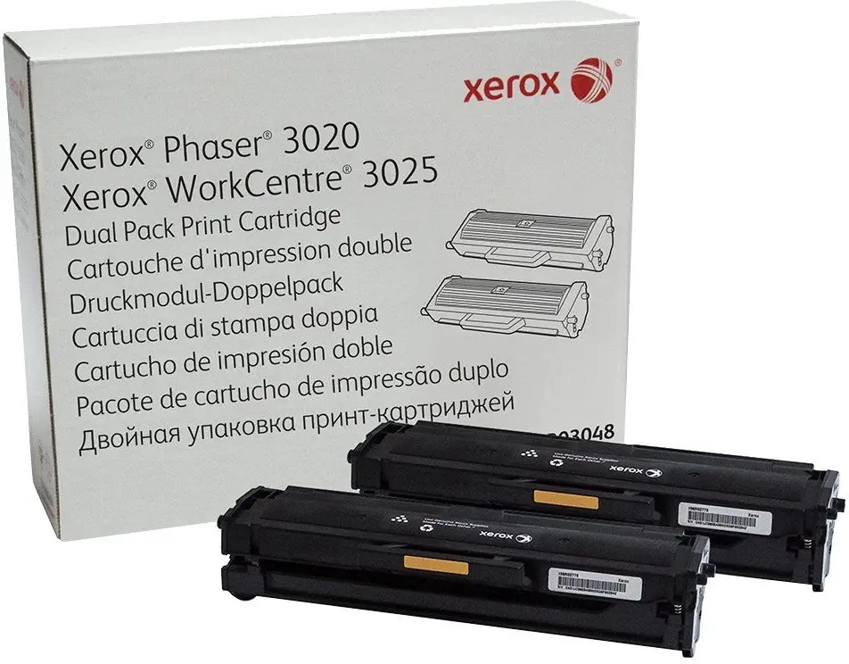 dvojbalenie tonera Xerox Black 3020/WC 3025 (2x1,5K)