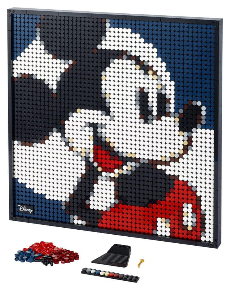LEGO ART 31202 Disney's Mickey Mouse Super Zestaw Klocków 2658 ELEMENTÓW Marka LEGO