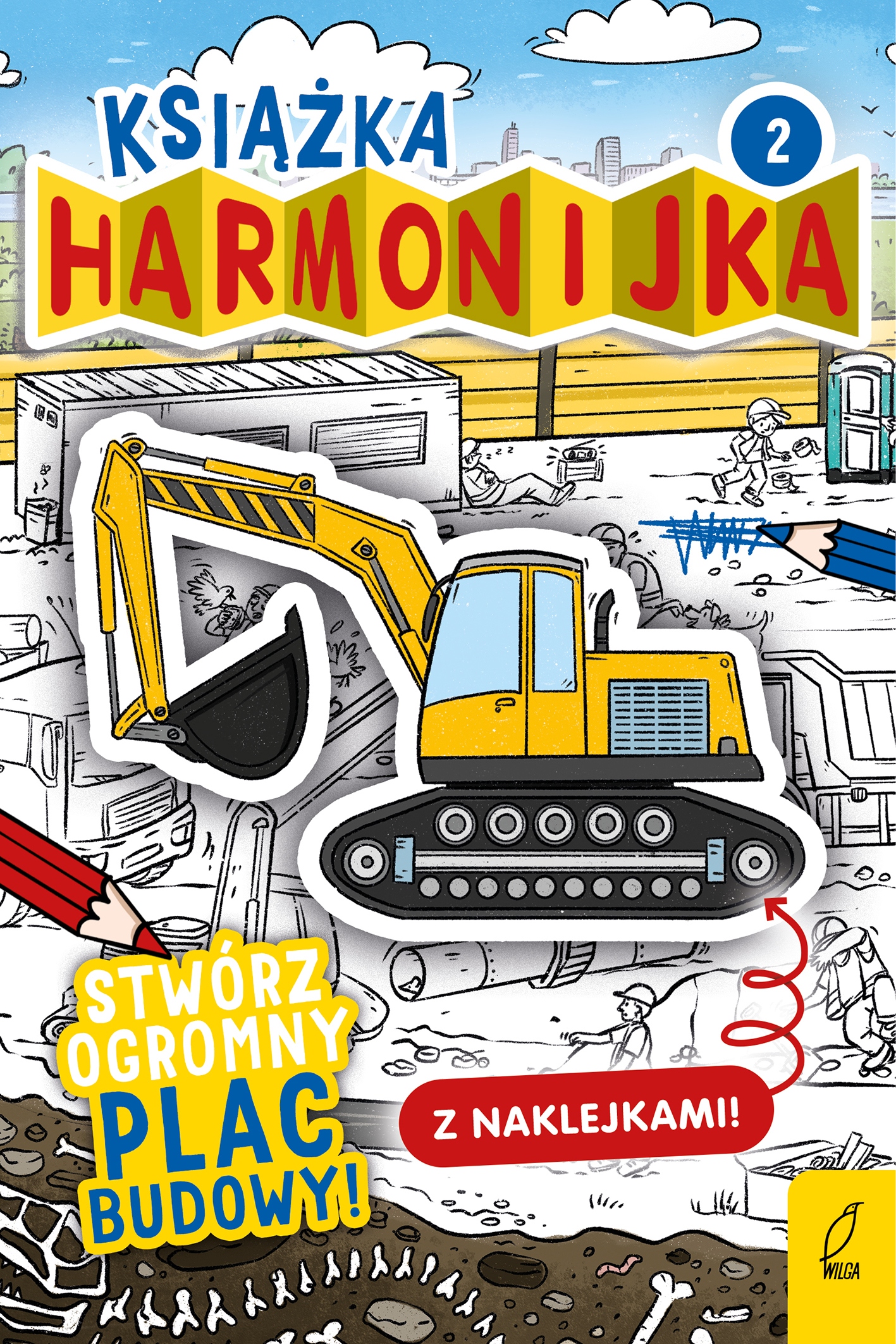 

Książka harmonijka Stwórz plac budowy Część 2