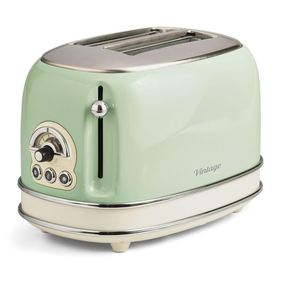 Ariete Vintage Toaster 155/14, zelený