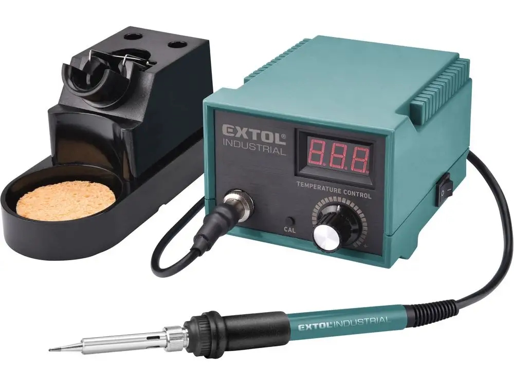 Extol Industrial (8794520) stanice pájecí s LCD a elektronickou regulací te