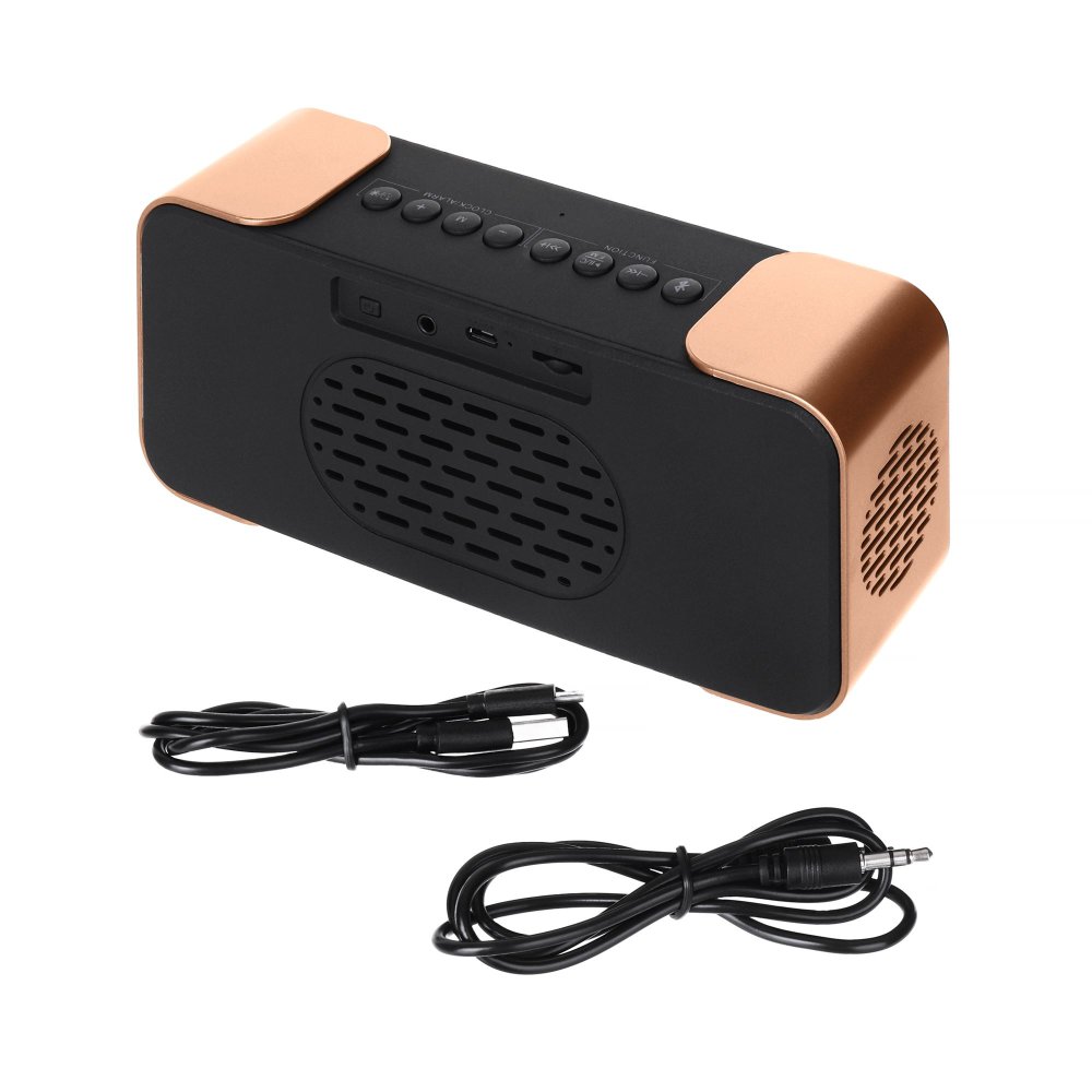 Radiobudzik AD 1190 Copper Bluetooth 5.0 FM USB SD AUX