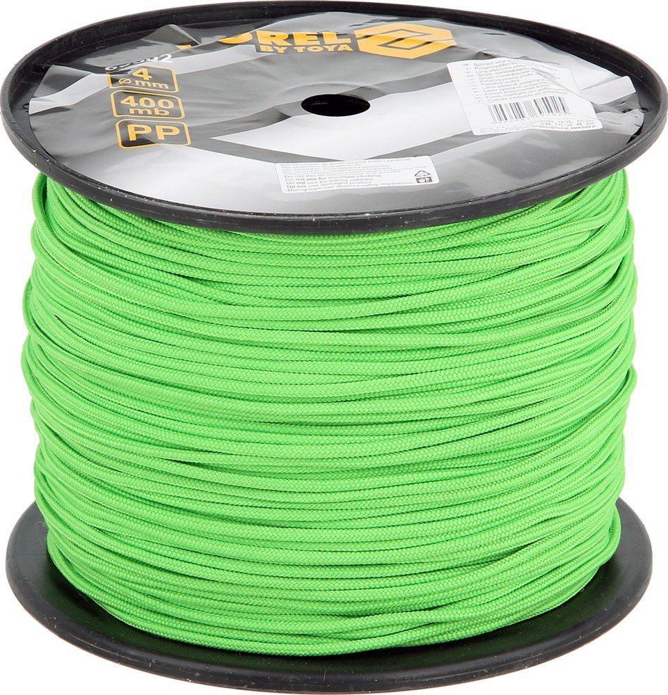Pletená šnúra pp 4 mm 400 m 69502 vorel