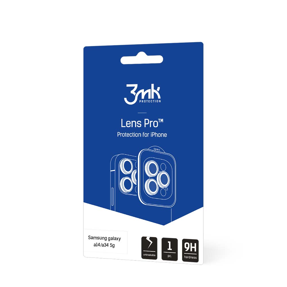 Osłona aparatu 3mk Lens Protection Pro na Samsung Galaxy A14 A34 5G 3mk