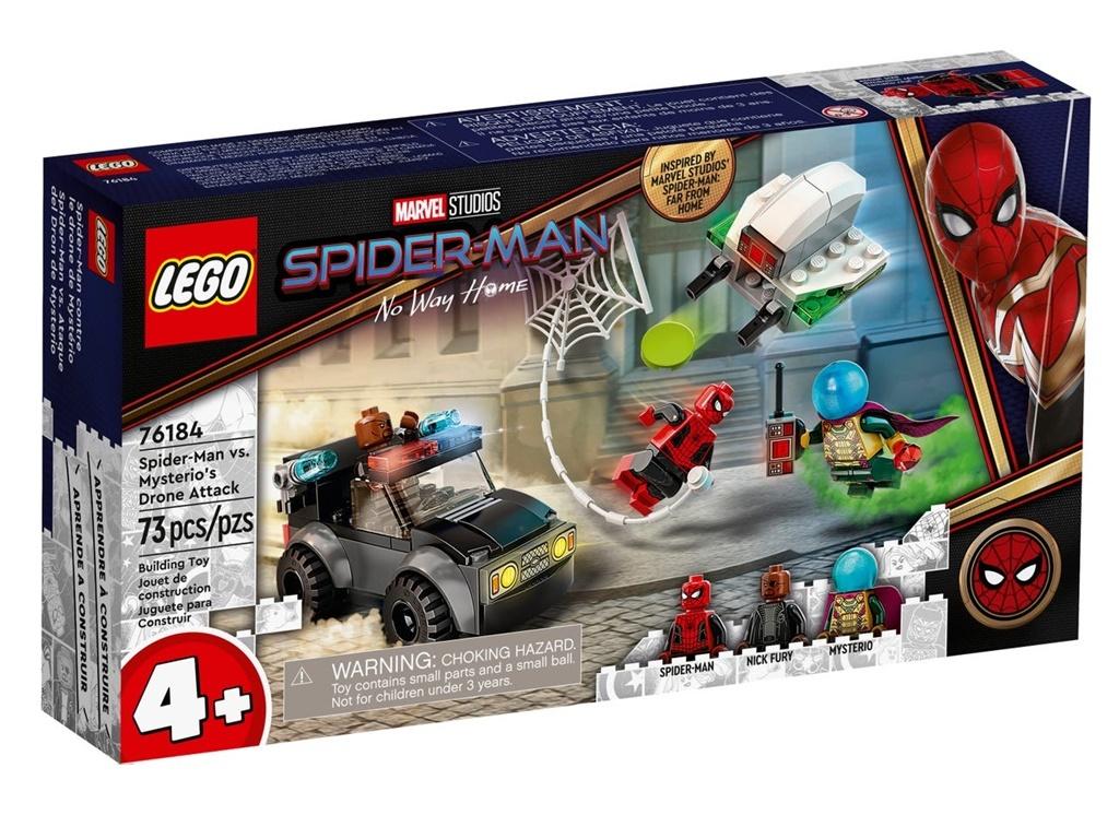 Lego Spider-Man versus Mysterio a jeho dron 76184