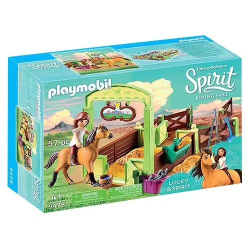 KLOCKI PLAYMOBIL 9478 BOKS STAJENNY LUCHY I DUCH SPIRIT