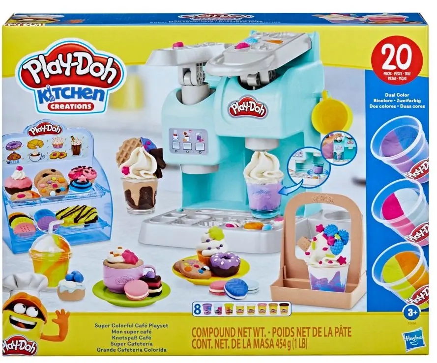 

Play-Doh Ciastolina Superkolorowa kawiarnia F5836