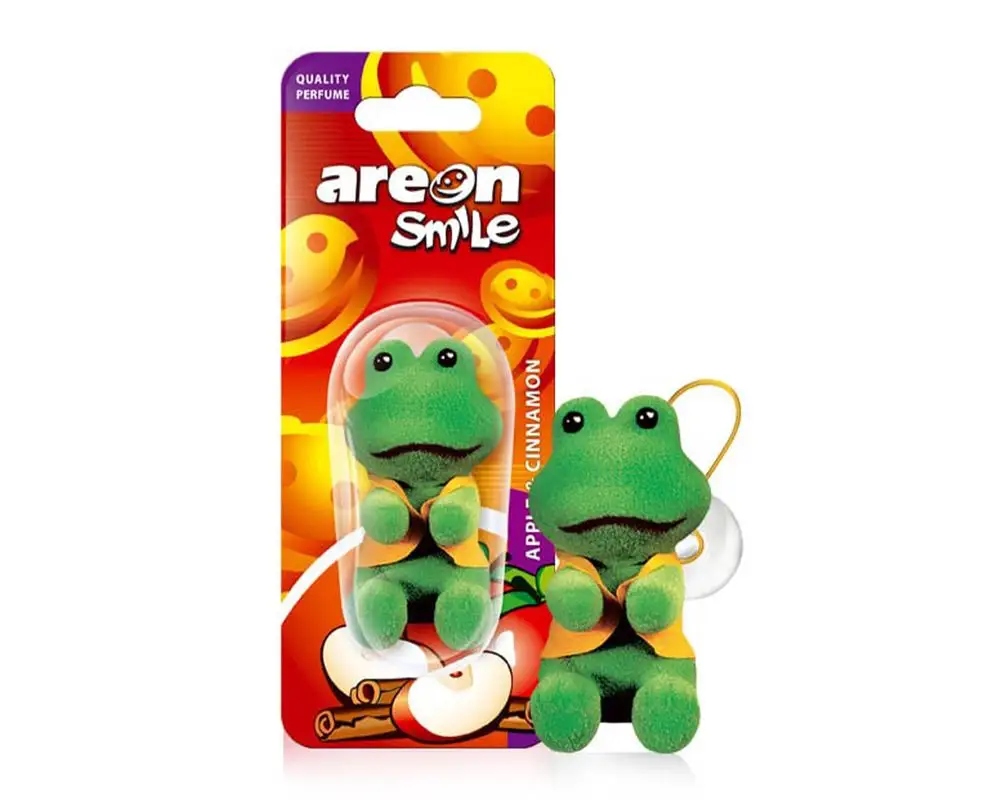 Zapach Samochodowy Areon Smile Maskotka Toy Jabłko Cynamon Apple & Cinnamon